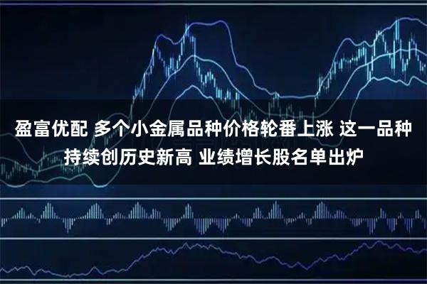 盈富优配 多个小金属品种价格轮番上涨 这一品种持续创历史新高 业绩增长股名单出炉