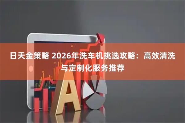 日天金策略 2026年洗车机挑选攻略:高效清洗与定制化服务推荐